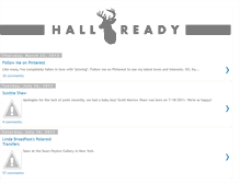 Tablet Screenshot of hallready.blogspot.com