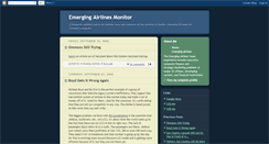 Desktop Screenshot of emergingairlines.blogspot.com