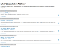 Tablet Screenshot of emergingairlines.blogspot.com