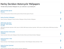 Tablet Screenshot of harleydavidson-motorcycle-pics.blogspot.com