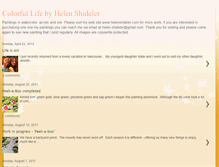 Tablet Screenshot of helenshideler.blogspot.com