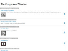 Tablet Screenshot of congressofwonders.blogspot.com