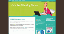 Desktop Screenshot of jobs-for-working-mums.blogspot.com