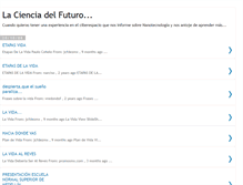 Tablet Screenshot of lacienciadelfuturo.blogspot.com