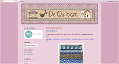 Desktop Screenshot of dequiltkat.blogspot.com