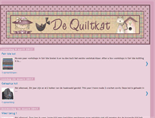 Tablet Screenshot of dequiltkat.blogspot.com