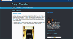 Desktop Screenshot of energythoughtspickup.blogspot.com