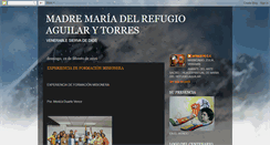 Desktop Screenshot of mariadelrefugioaguilar.blogspot.com