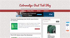 Desktop Screenshot of extremetipz.blogspot.com
