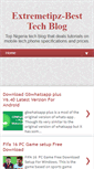 Mobile Screenshot of extremetipz.blogspot.com