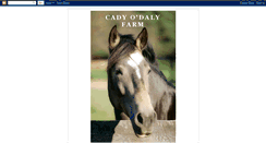 Desktop Screenshot of cadyodalyfarm.blogspot.com