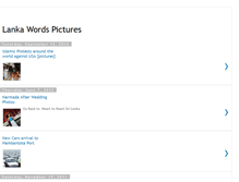 Tablet Screenshot of lankawordspictures.blogspot.com