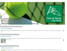 Tablet Screenshot of clubtennislesfonts.blogspot.com