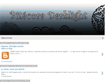 Tablet Screenshot of bitacoradarklight.blogspot.com