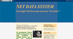 Desktop Screenshot of netdatasystem.blogspot.com