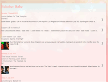 Tablet Screenshot of belieberbabe09.blogspot.com