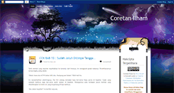Desktop Screenshot of coretanilham.blogspot.com