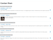 Tablet Screenshot of coretanilham.blogspot.com