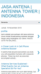 Mobile Screenshot of jasaantena.blogspot.com