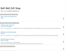 Tablet Screenshot of dellwellgiftshop.blogspot.com