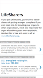 Mobile Screenshot of lifesharers.blogspot.com