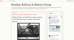 Desktop Screenshot of bombayrailway.blogspot.com