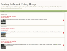 Tablet Screenshot of bombayrailway.blogspot.com