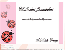 Tablet Screenshot of clubdasjoaninhas2.blogspot.com