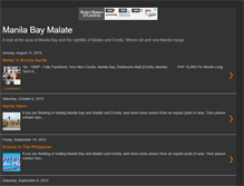 Tablet Screenshot of manila-bay-malate.blogspot.com