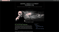 Desktop Screenshot of gospelmagicministry.blogspot.com
