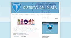 Desktop Screenshot of distritodelplata.blogspot.com