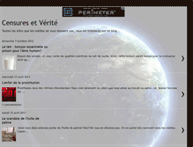 Tablet Screenshot of censures-et-verite.blogspot.com