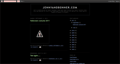 Desktop Screenshot of jennyandbonner.blogspot.com