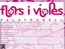 Tablet Screenshot of florsiviolespalafrugell.blogspot.com