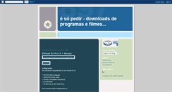 Desktop Screenshot of downloadpedido.blogspot.com