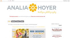Desktop Screenshot of portraitsbyanalia.blogspot.com
