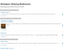 Tablet Screenshot of biologistshelpingbookstores.blogspot.com