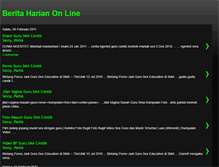 Tablet Screenshot of beritaharianonline.blogspot.com