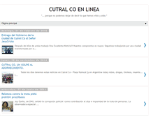 Tablet Screenshot of cutralcoenlinea.blogspot.com