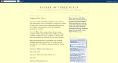 Desktop Screenshot of fatherof3girls.blogspot.com