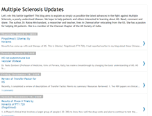 Tablet Screenshot of formultiplesclerosis.blogspot.com