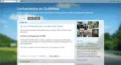 Desktop Screenshot of linchamientos.blogspot.com