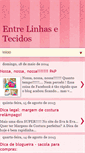 Mobile Screenshot of entrelinhasetecidos.blogspot.com
