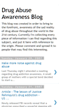 Mobile Screenshot of drugabuse-awareness.blogspot.com