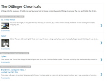Tablet Screenshot of dillingerchronicals.blogspot.com