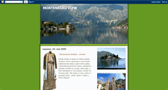 Desktop Screenshot of montenegroview.blogspot.com