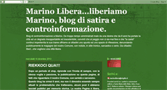 Desktop Screenshot of marinolibera.blogspot.com