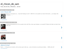 Tablet Screenshot of el-rincon-de-sam.blogspot.com