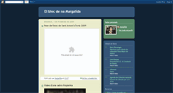 Desktop Screenshot of elblocdenamargalida.blogspot.com