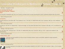 Tablet Screenshot of meditacioncristianauruguay.blogspot.com